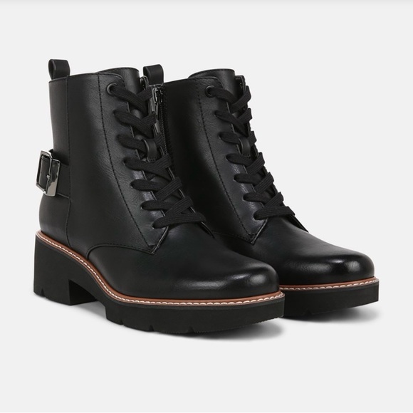 Naturalizer Shoes - Naturalizer Cabaret Ankle Black Lace Up Boots